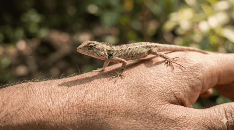 Qué le puede hacer una lagartija a un humano