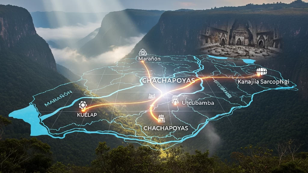 ubicación de la cultura Chachapoyas