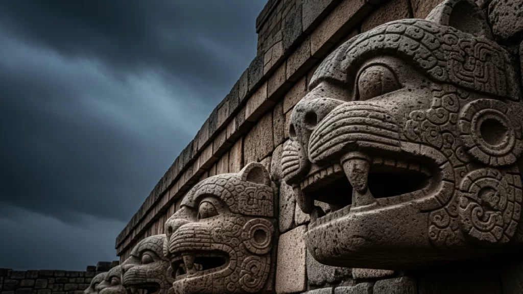 escultura de la cultura chavín