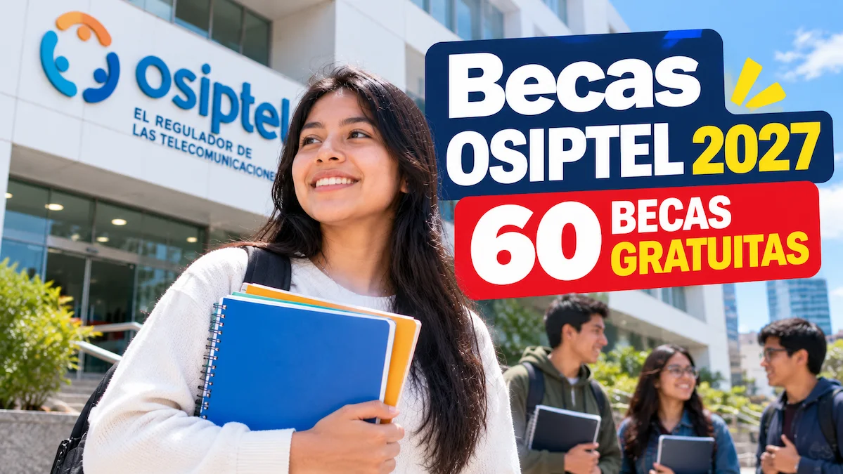 becas OSIPTEL 2027