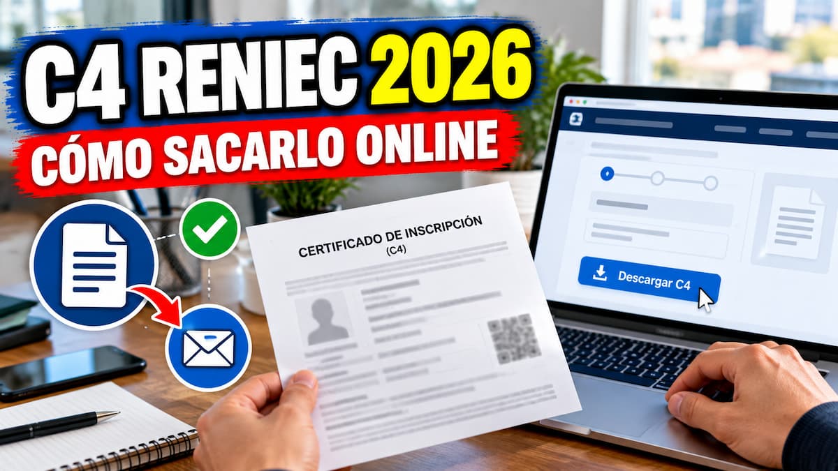 certificado C4 RENIEC
